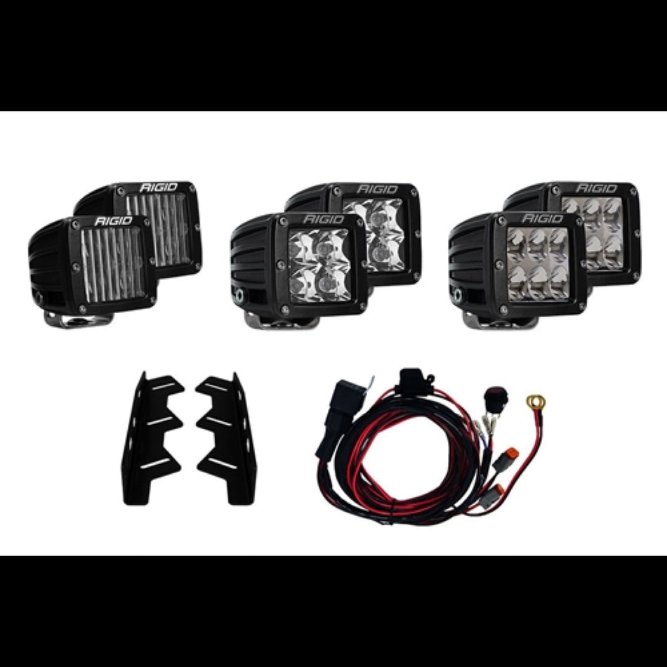 Ford F Series  Raptor Rigid Industries fog light kit