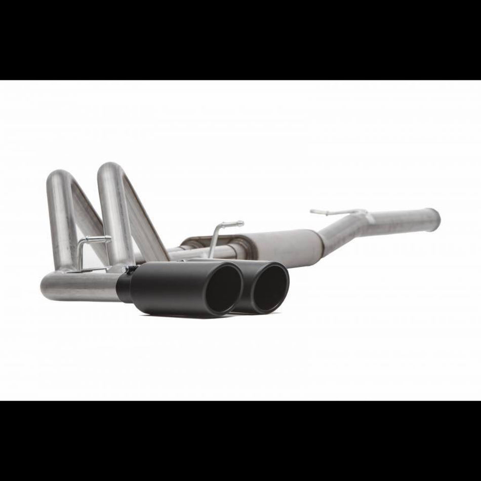 Ford Raptor Gibson exhaust system in black