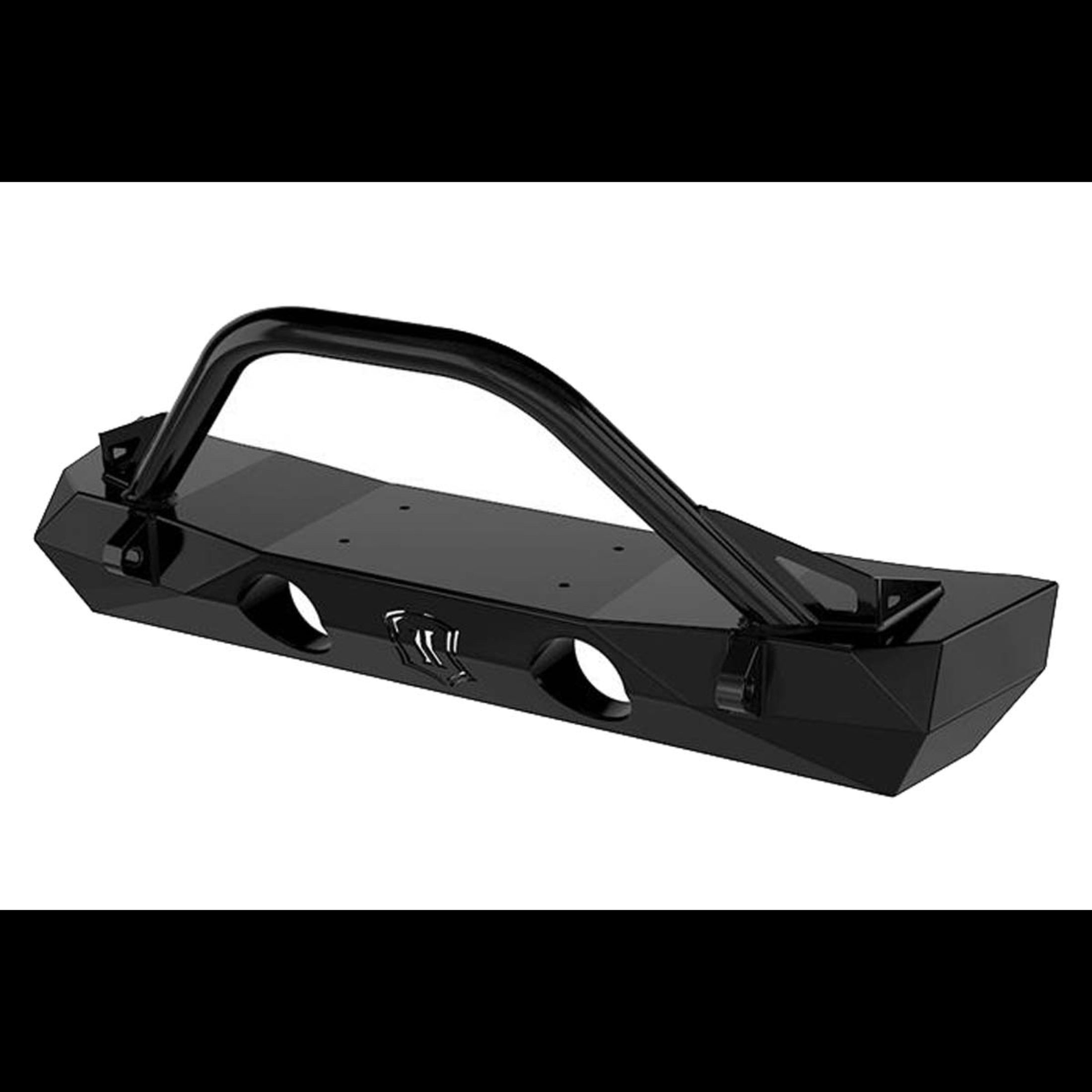Jeep Gladiator JT Icon front bumper in black
