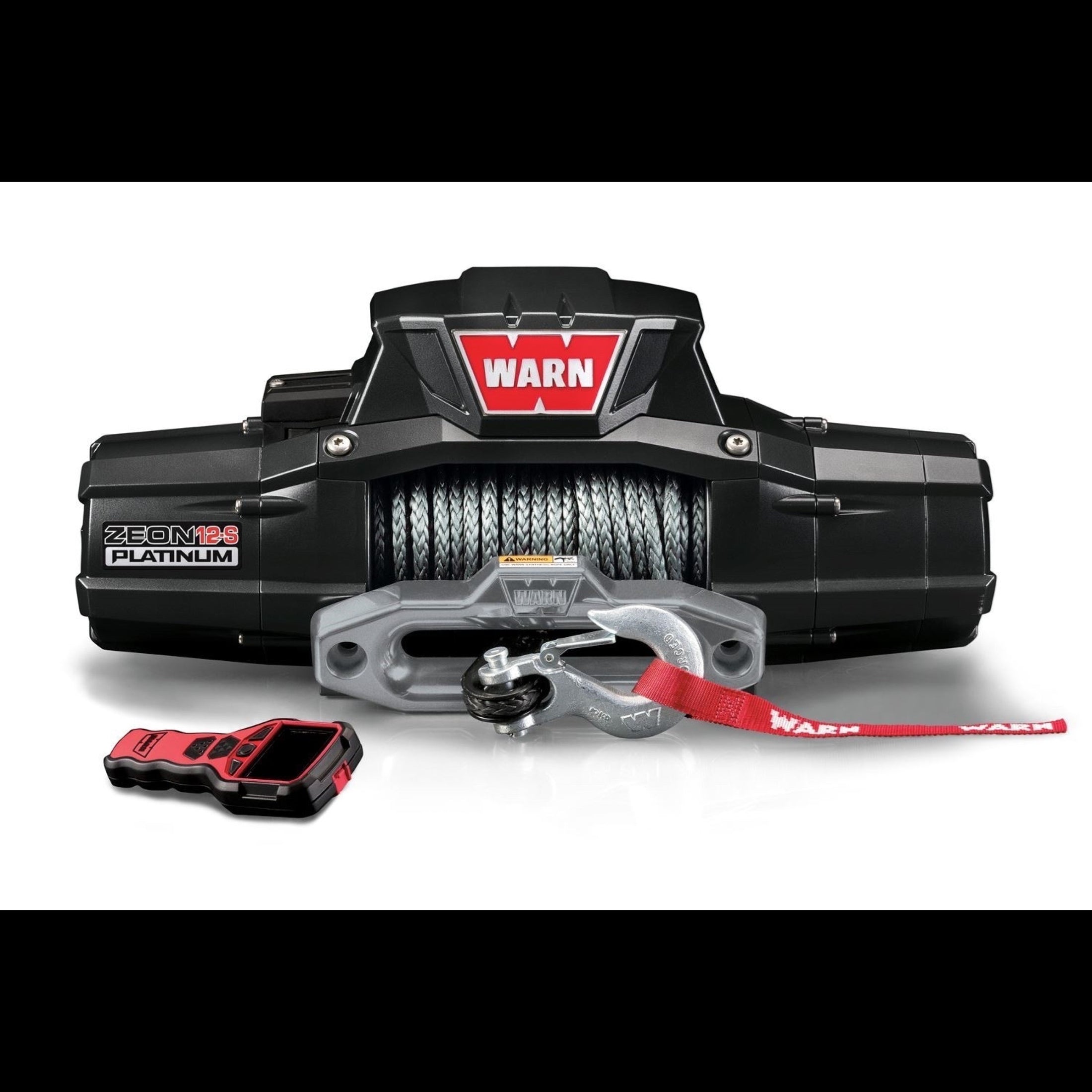 A Warn winch with controller