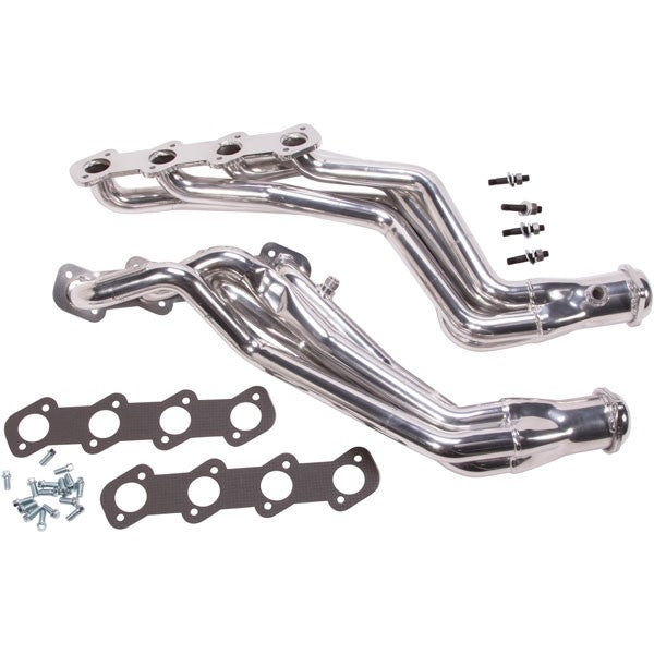 Ford Mustang GT 1-5/8 Long Tube Exhaust Headers Polished Silver Ceramic 96-04