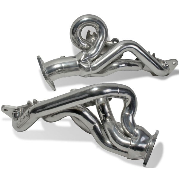 Ford Mustang GT 5.0 1-3/4 Shorty Exhaust Headers Polished Silver Ceramic 15-17