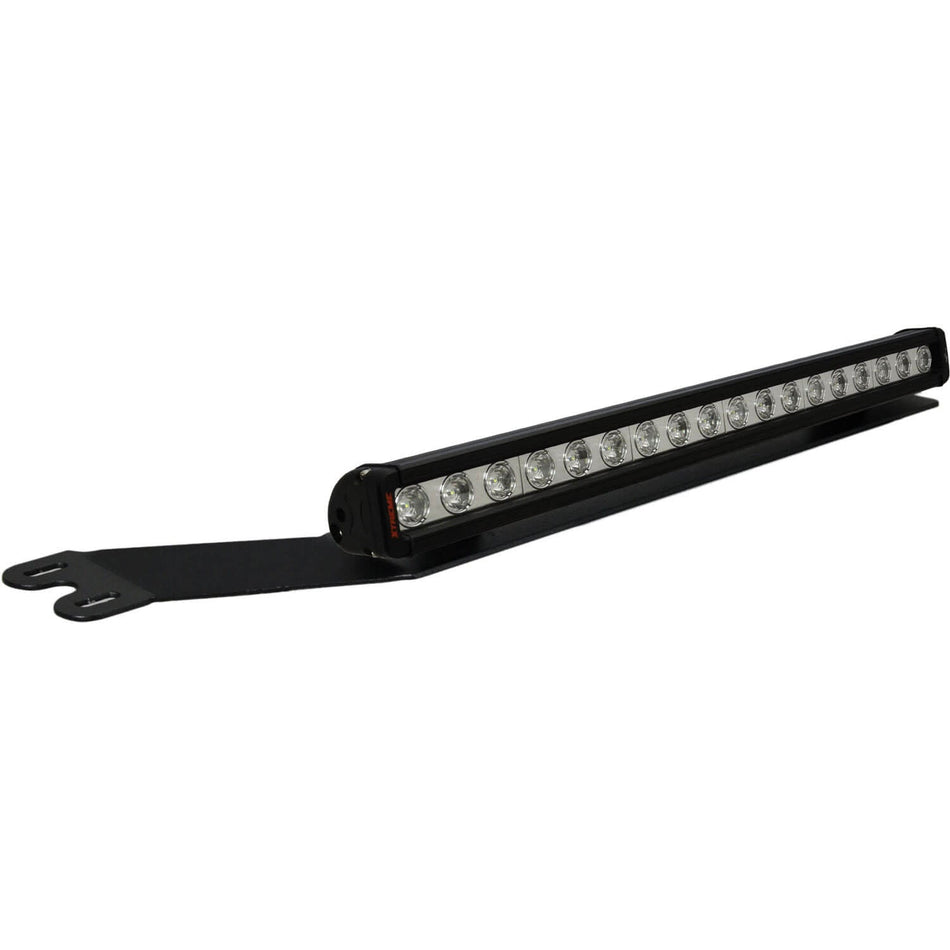 2007-2017 Jeep JK Hood Light Bar Mount (with XIL-LPX1810)
