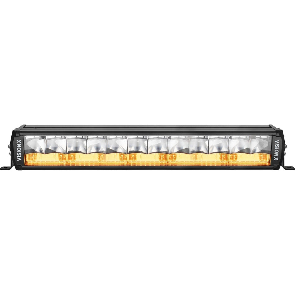 20" Shocker Dual Action LED Light Bar | Trail Amber Elliptical