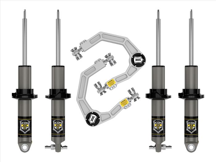 21-Up Bronco HOSS 2.0 Pkg 0-2" Lift Stage 2 Suspension System, Billet (K40012)