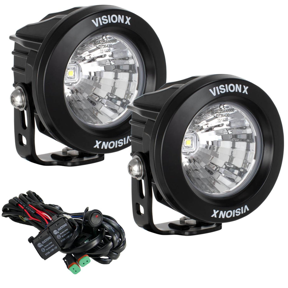 3.7" Optimus Round 20° Beam LED Light Kit
