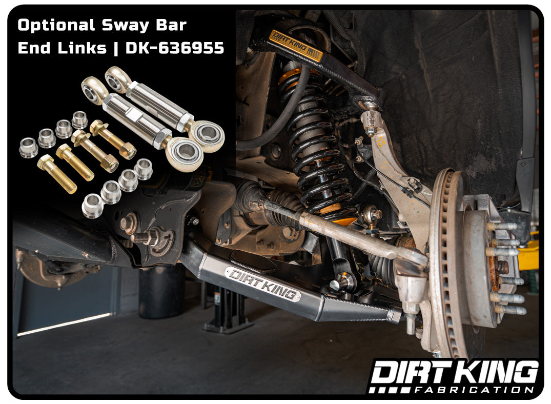 2019+ Chevy Silverado 1500 / GMC Sierra 1500 - Performance Lower Control Arms installed