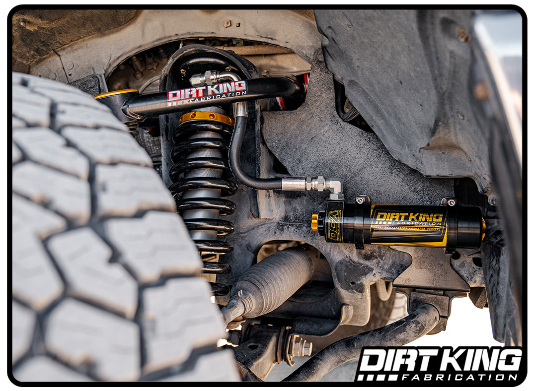 2007-2021 Toyota Tundra - 2.5 Coilovers | DCA Remote Reservoir installed
