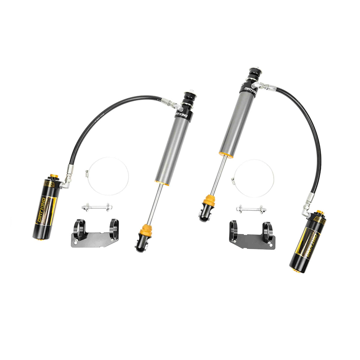 Toyota 4Runner / FJ Cruiser / Lexus GX - 2.5 Smooth Body Shocks | DCA Remote Reservoir