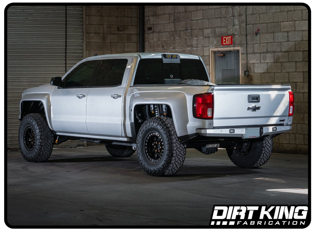 2007-2018 Chevy Silverado / GMC Sierra - Plate Rear Bumper