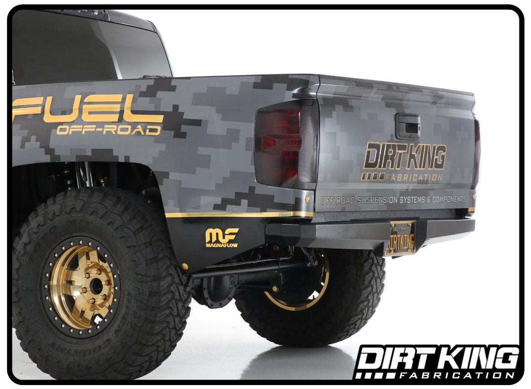 2007-2018 Chevy Silverado / GMC Sierra - Plate Rear Bumper