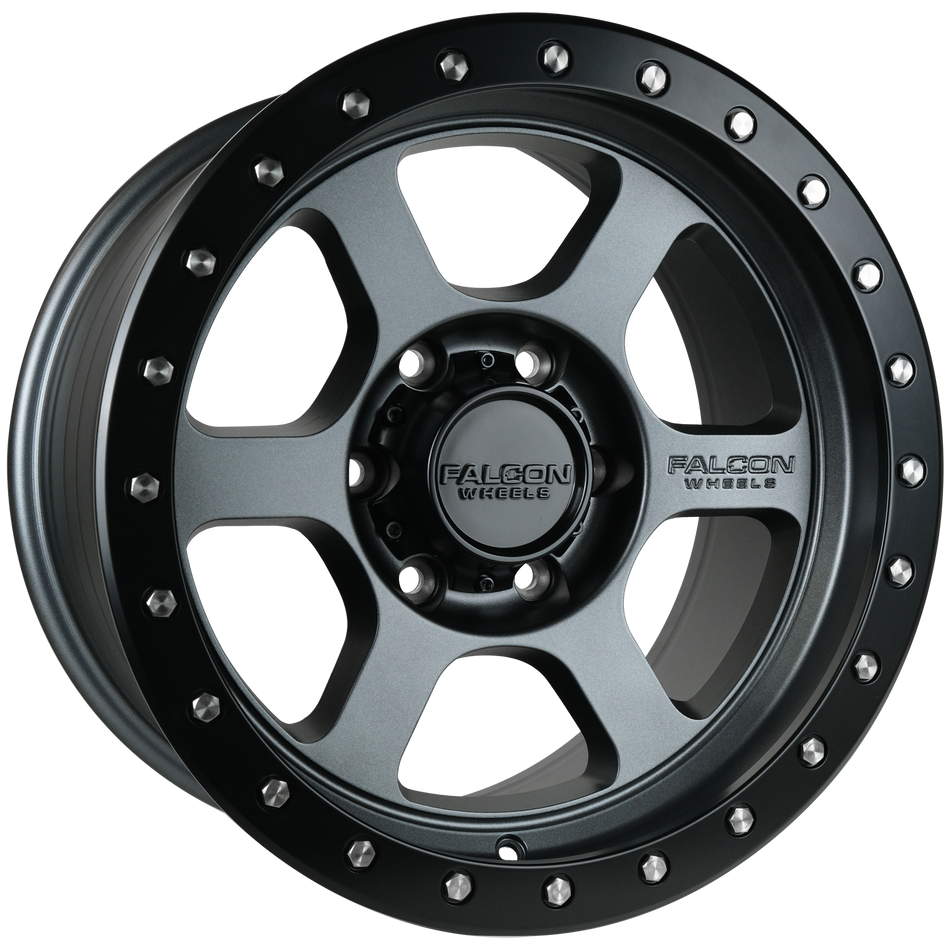 T1 - Matte Gunmetal 17x9