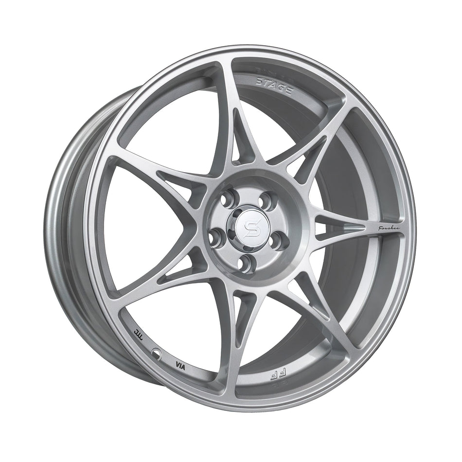 Foushee 18x8.5 +42mm 5x112 CB: 73.1 Color: Liquid Silver