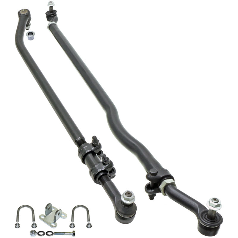 Currectlync Steering System (w/ Flipped Drag Link or RHD) - Jeep Wrangler JK