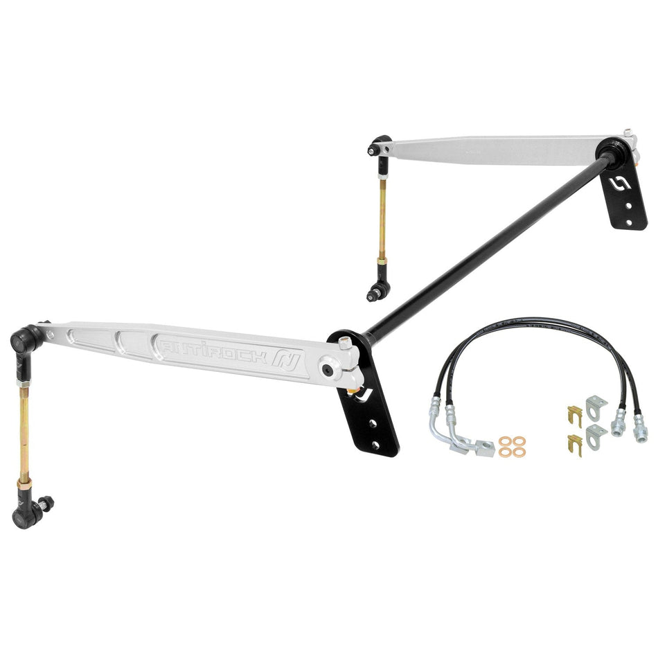 Antirock Rear Sway Bar Kit (Billet 7075 Aluminum Arms, .850 in. bar) - Jeep Wrangler JK 2DR