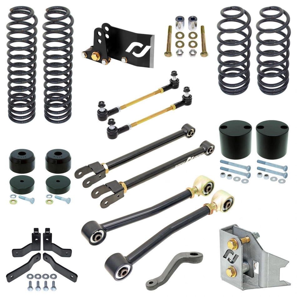 RockJock Sport Edition JK Wrangler (2D) Suspension System (4 in. Lift)