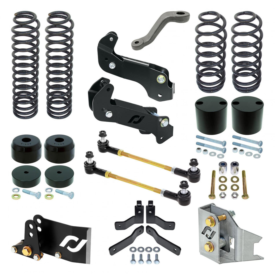 RockJock JK Wrangler (2D) Driver Lift Kit (4 in. Lift)