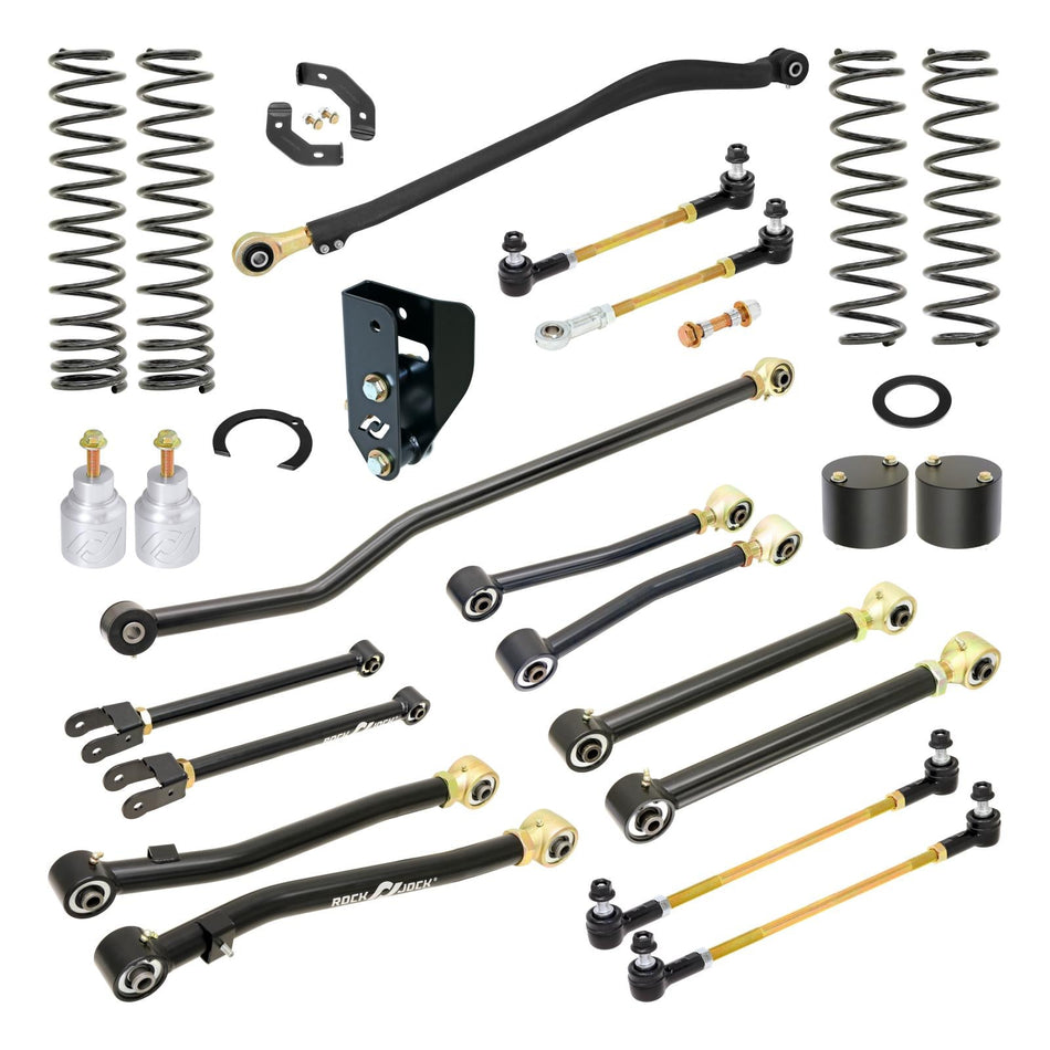 RockJock Pro Edition JL EcoDiesel Suspension System (3.5 In. Lift)