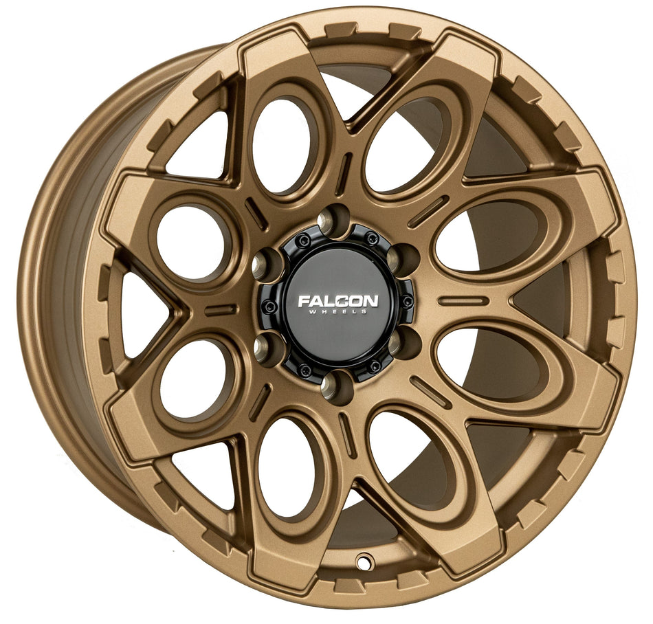 T6 - Matte Bronze 17x9