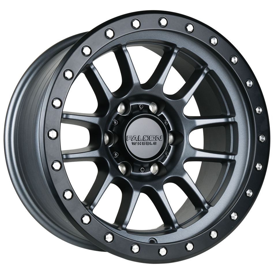 T7 - Matte Gunmetal 17x9