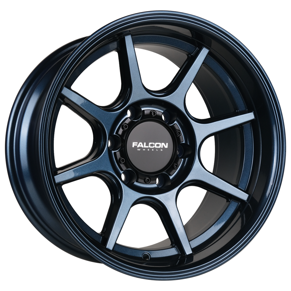 T8 "Seeker"- Battle Blue 17x9