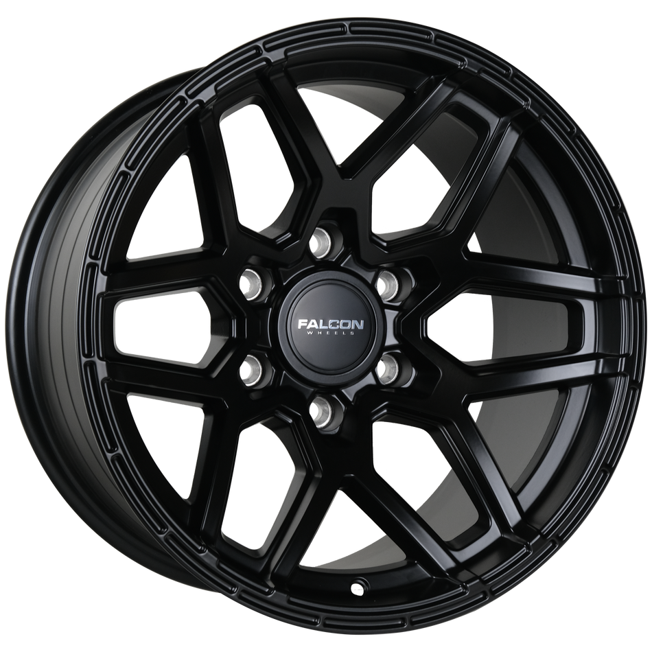 T9 Atlas - Matte Black 17x9