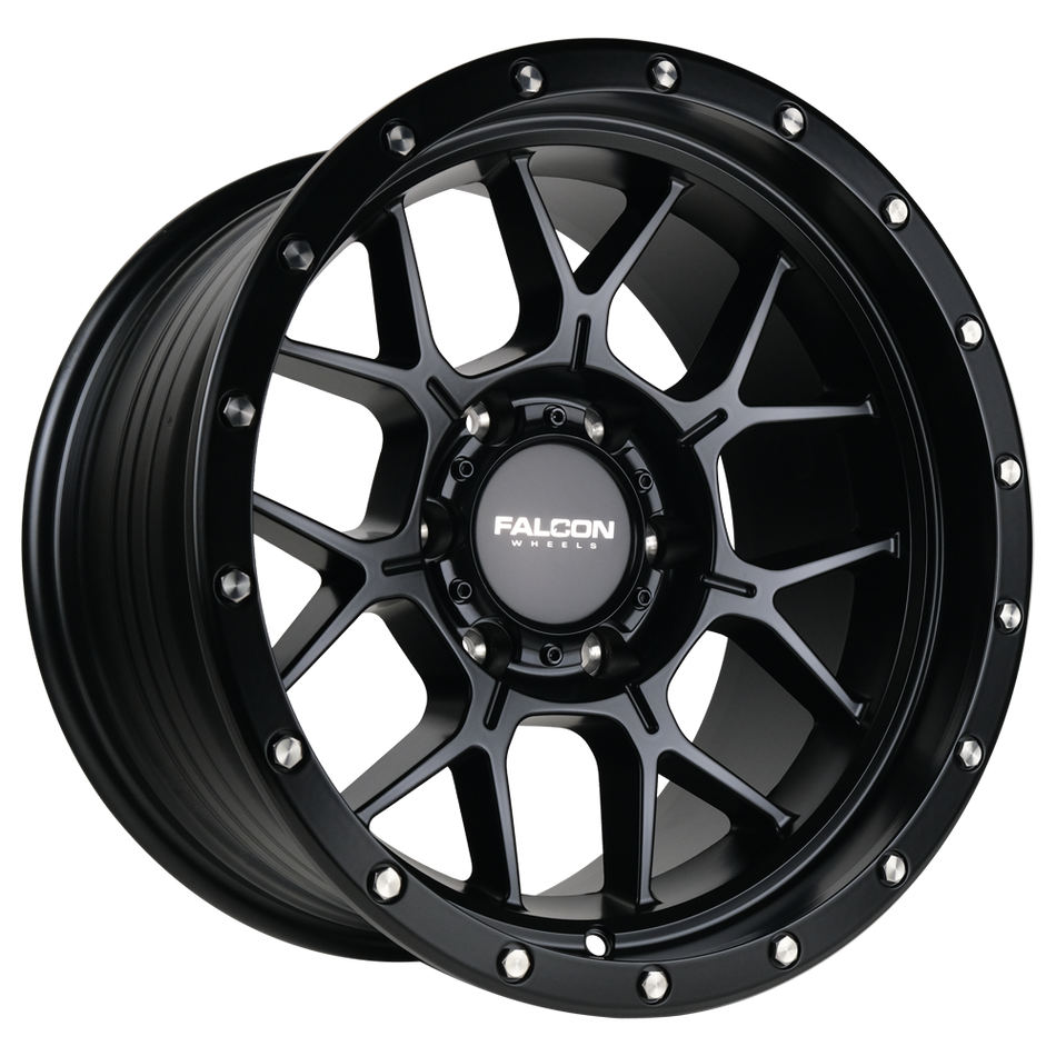 TX - Titan Matte Black 17x9
