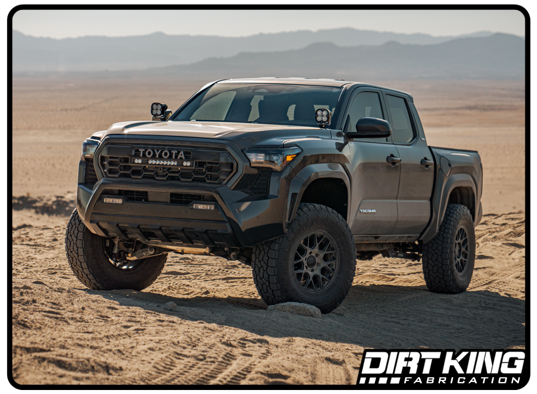 2024+ Toyota Tacoma - 4130 Upper Control Arms installed