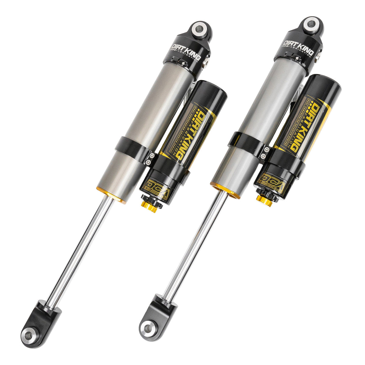2007-2018 Chevy Silverado / GMC Sierra 1500 - 2.5 Smooth Body Shocks | DCA Piggyback Reservoir