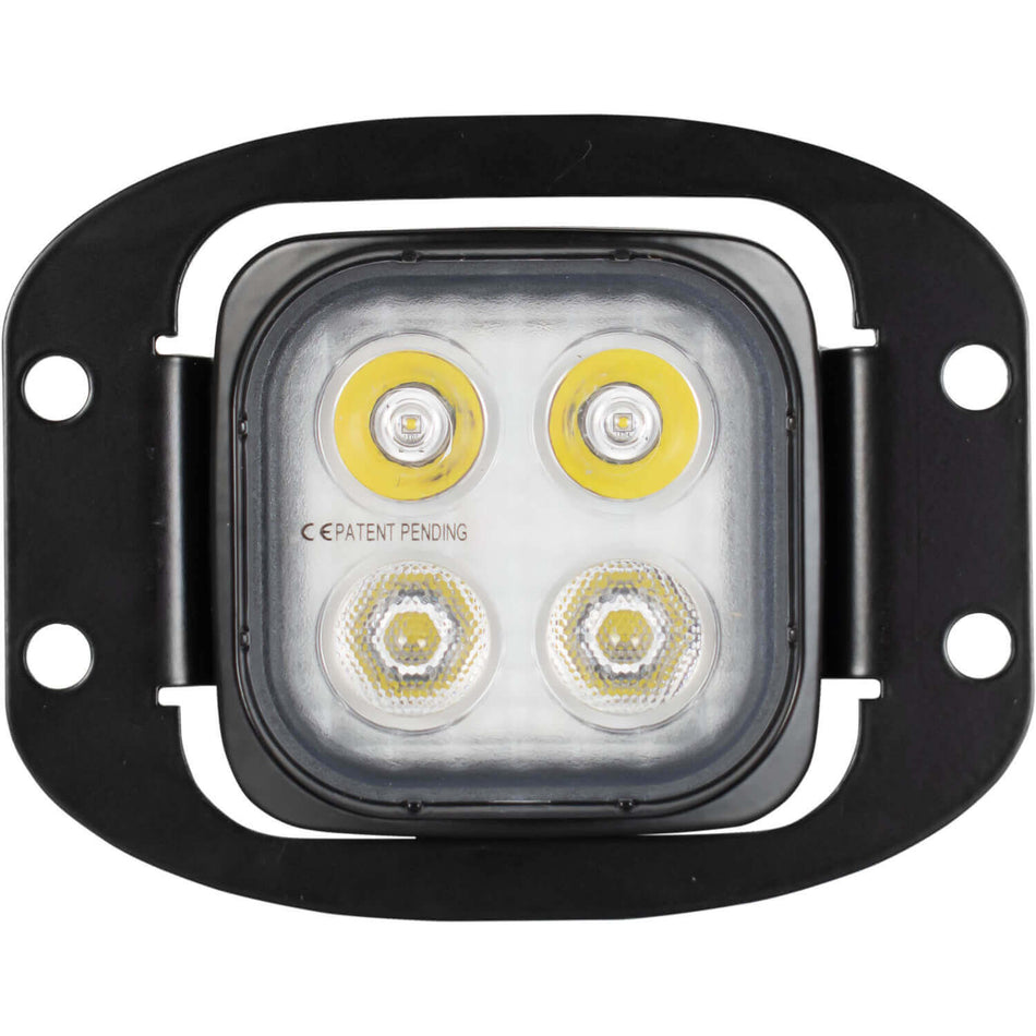 Dura Mini M4M LED Light 10º and 25º Beam Flush Mount V2 Kit