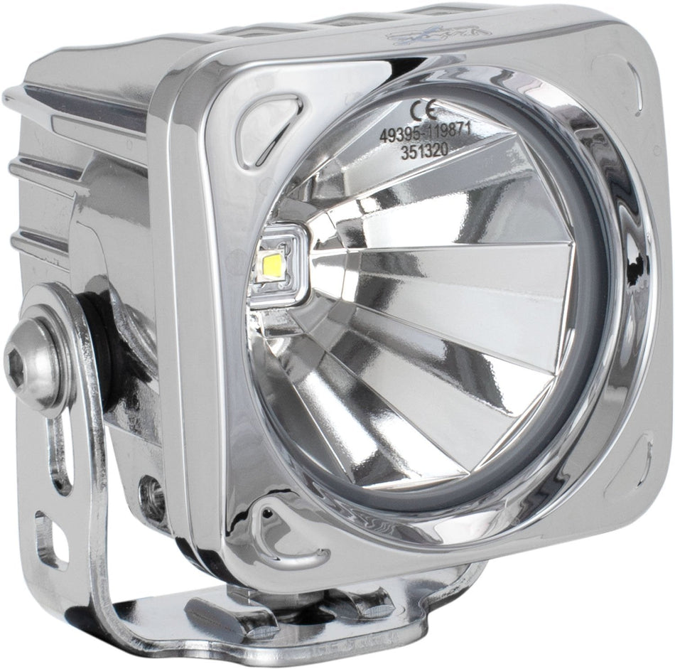 3" Optimus Chrome Square 60° Beam LED Light
