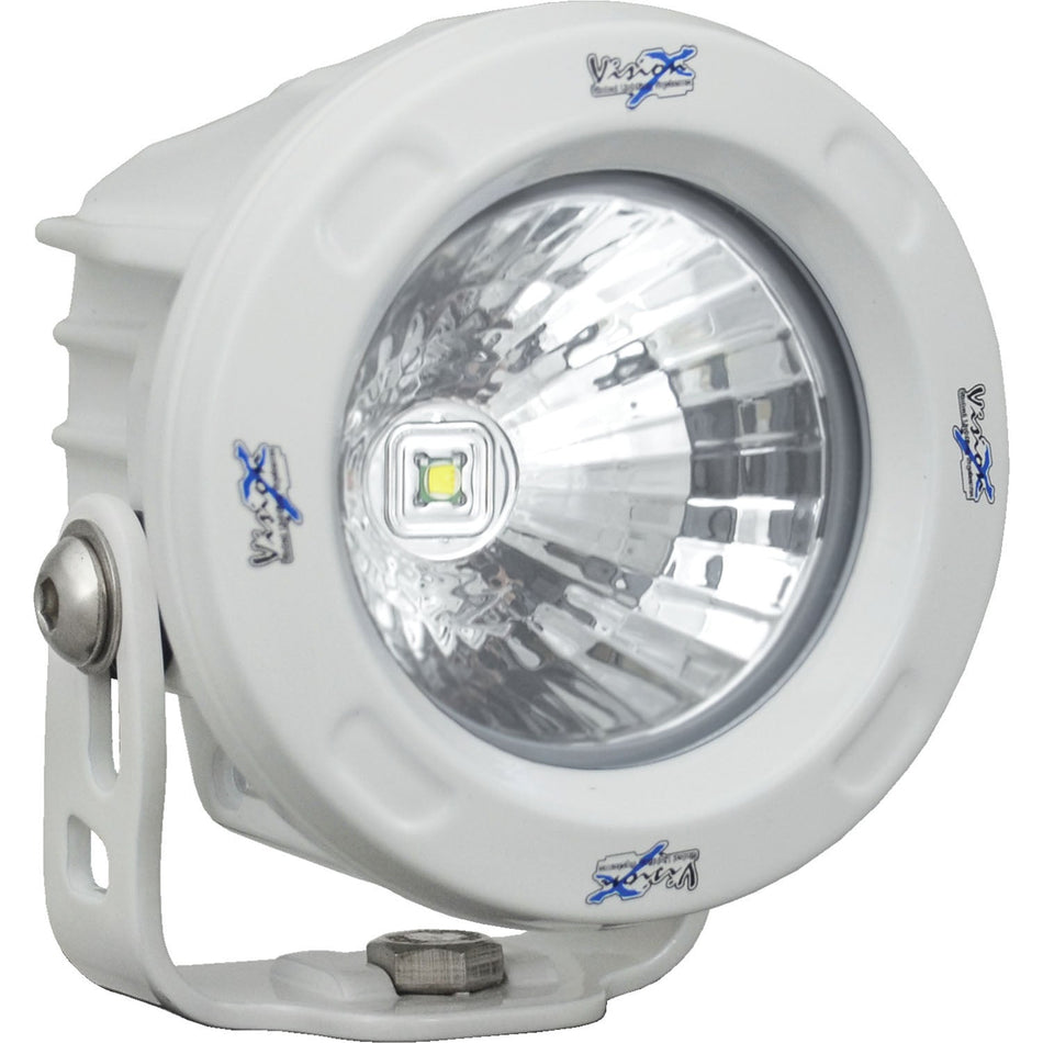 3.7" White Optimus Round 20º Beam LED Light