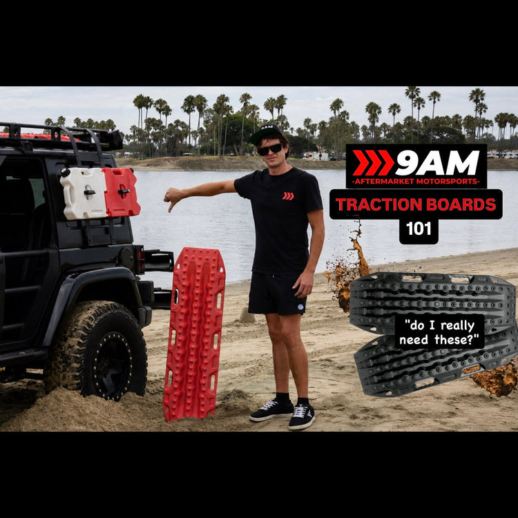 9AM Offroad Traction Boards 101 media blog