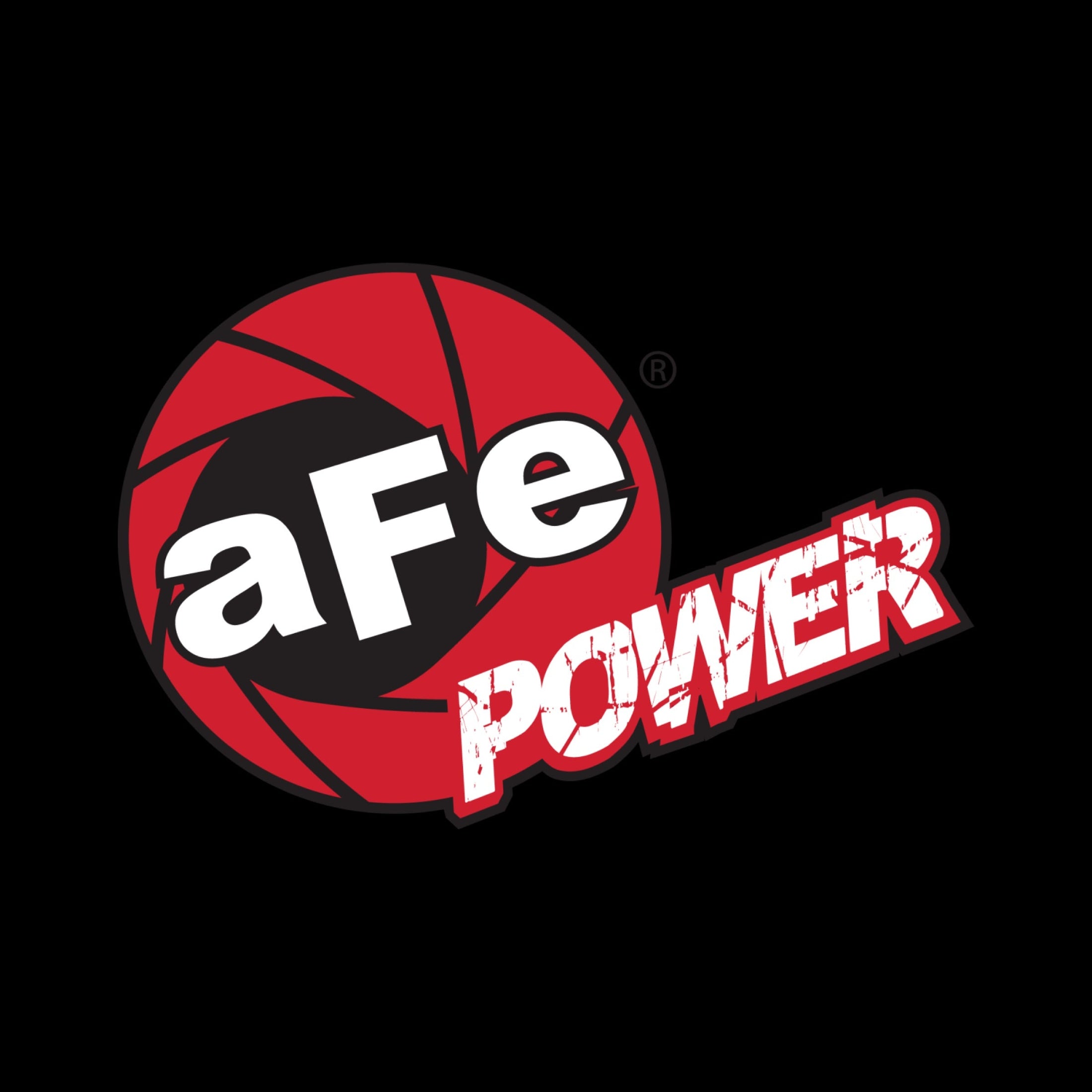 AFE Power Logo on a black background at 9 Aftermarket Motorsports store 