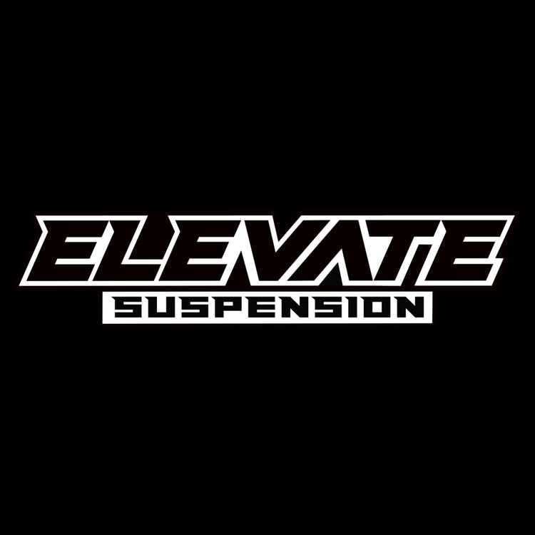 Elevate Suspension logo with black background