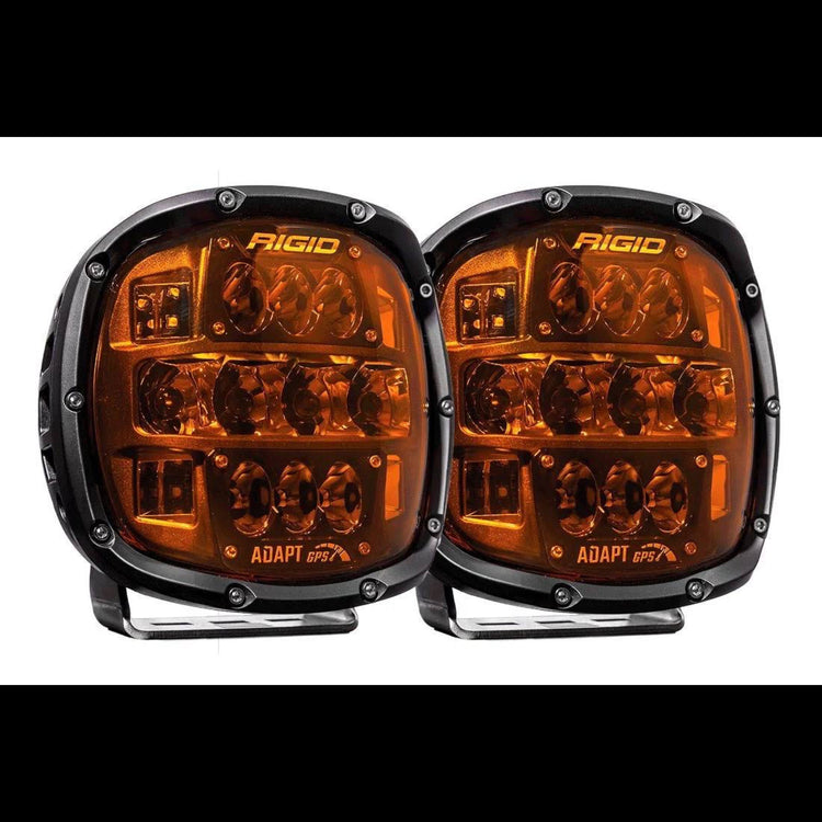 Rigid Industries Adapt XP lights with amber lenses