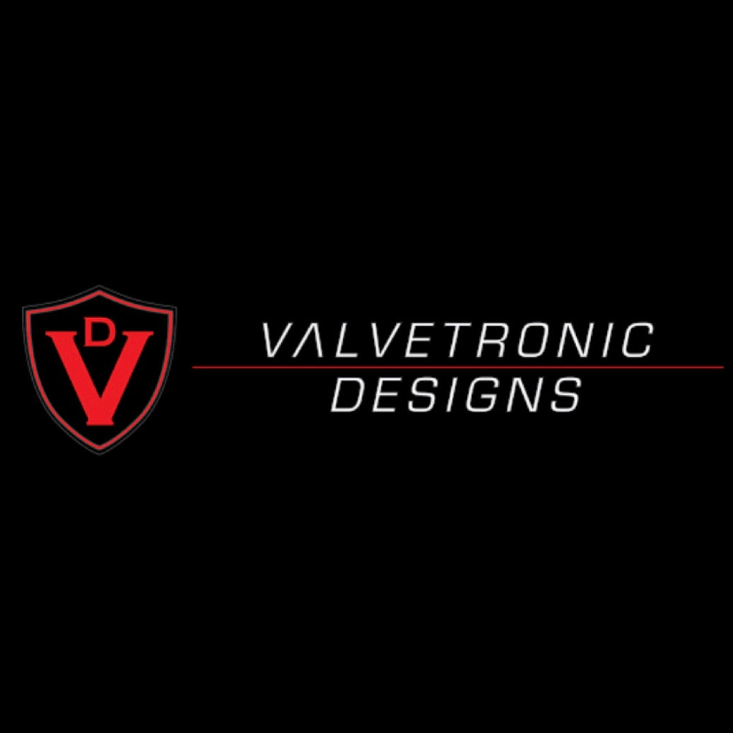 Valvetronic Designs Exhaust logo at 9 Aftermarket Motorsports 9AM
