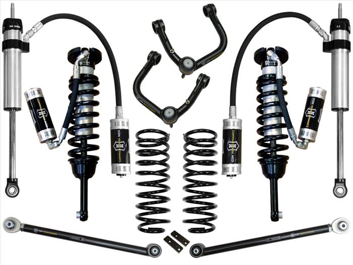 10-Up 4Runner/FJ Cruiser 0-3.5" Lift Stage 5 Suspension System, Tubular UCA (K53065T)