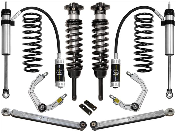 10-Up 4Runner/FJ Cruiser, 0-3.5" Lift Stage 4 Suspension System, Billet UCA (K53064)