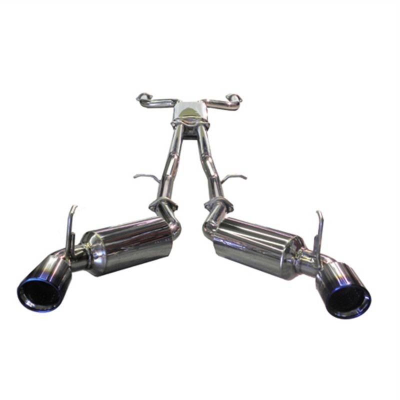 2003-2008 Nissan 350Z 3.5 V6 Injen Cat Back Exhaust w/ Titanium Tips (SES1987TT)