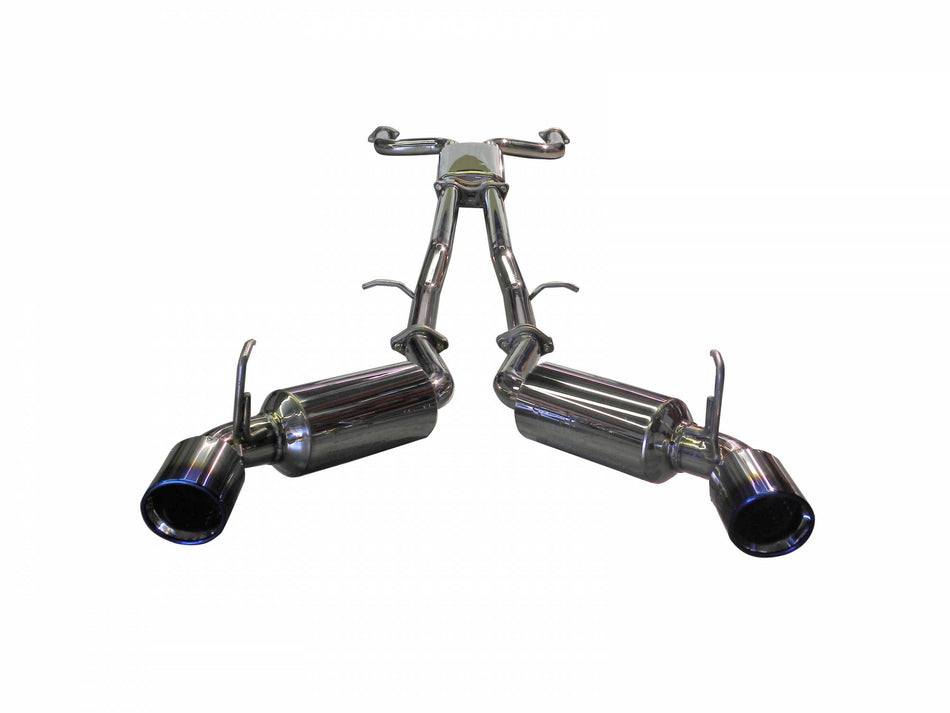 2009-2020 Nissan 370Z 3.7 V6 Injen Cat Back Exhaust w/ Titanium Tips (SES1989TT)