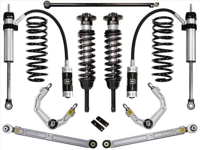 2010-Up Lexus GX460, 0-3.5 Lift, Stage 4 Suspension System, Billet UCA (K53184)