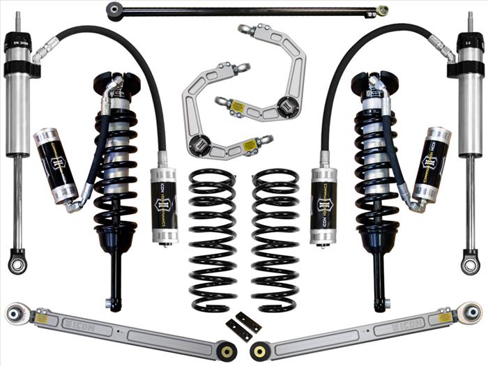 2010-Up Lexus GX460, 0-3.5" Lift, Stage 5 Suspension System, Billet UCA (K53185)