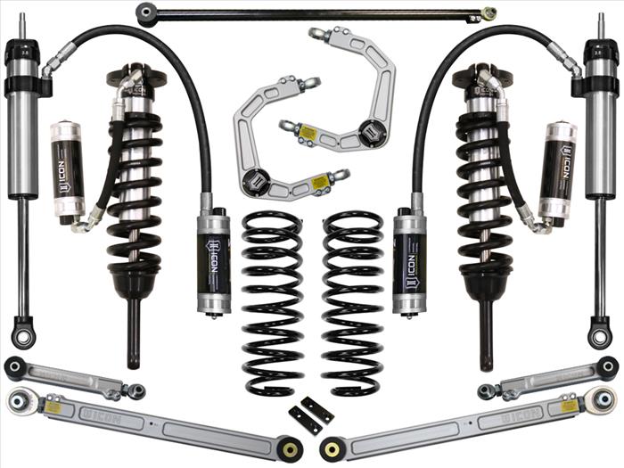 2010-Up Lexus GX460, 0-3.5" Lift, Stage 7 Suspension System, Billet UCA (K53187)