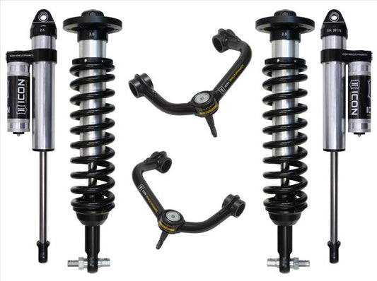 2015-2020 Ford F150 2WD, 0-3 Lift, Stage 3 Suspension System, Tubular UCA (K93093T)