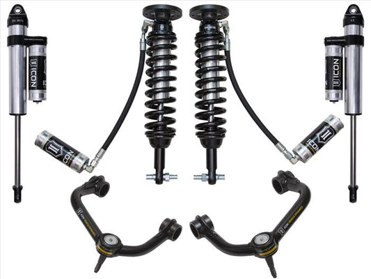2015-20 Ford F150 2WD, 1.75-3" Lift, Stage 4 Suspension System, Tubular UCA (K93094T)