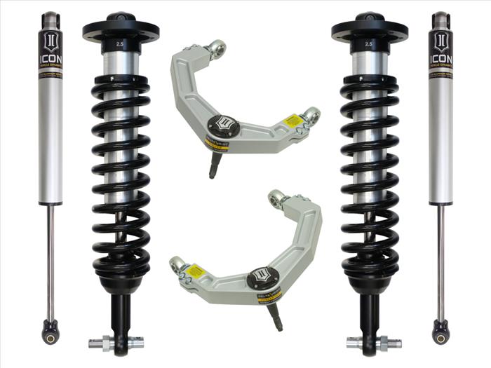2015-20 Ford F150 4WD, 0-2.63" Lift, Stage 2 Suspension System, Billet UCA (K93082)
