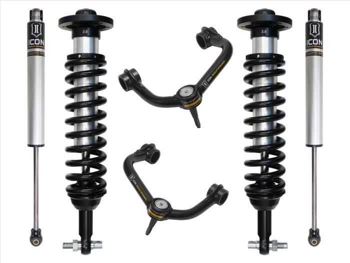 2015-20 Ford F150 4WD, 0-2.63" Lift, Stage 2 Suspension System, Tubular UCA (K93082T)