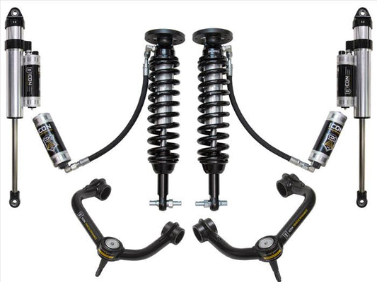 2015-20 Ford F150 4WD, 2-2.63" Lift, Stage 5 Suspension System, Tubular UCA (K93085T)
