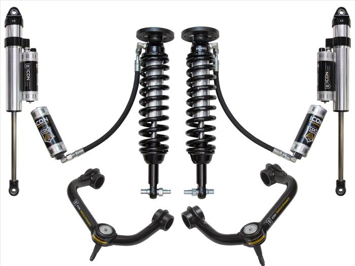 2015-20 Ford F150 4WD, 2-2.63" Lift, Stage 5 Suspension System, Tubular UCA (K93085T)